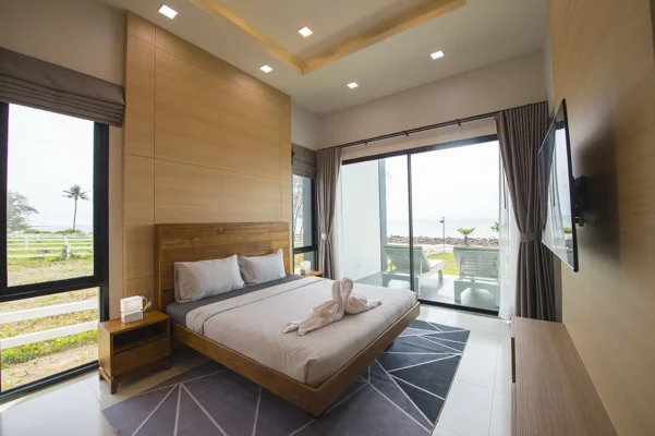 บ้านตากอากาศ ริมทะเล Beachfront Villa Nordic style